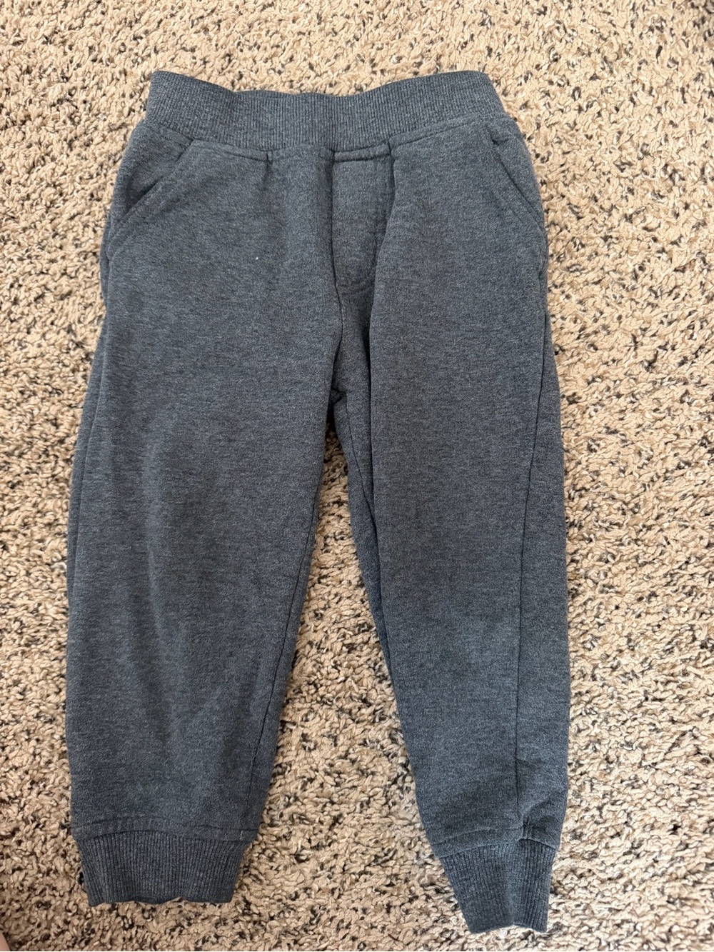 Lucky Brand Kids Charcoal Gray Jogger Sweatpants